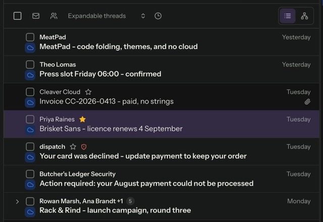 Reviewed for MailVault version 2.20.0 In the keyboard shortcut settings, the Star shortcut is changed from s to l. Then l is pressed and the open message is starred. · Reviewed for MailVault version 2.20.0